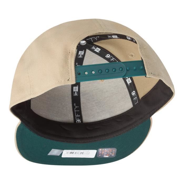 New Era 9Fifty Snapback Cap - Los Angeles Lakers Camel Beige
