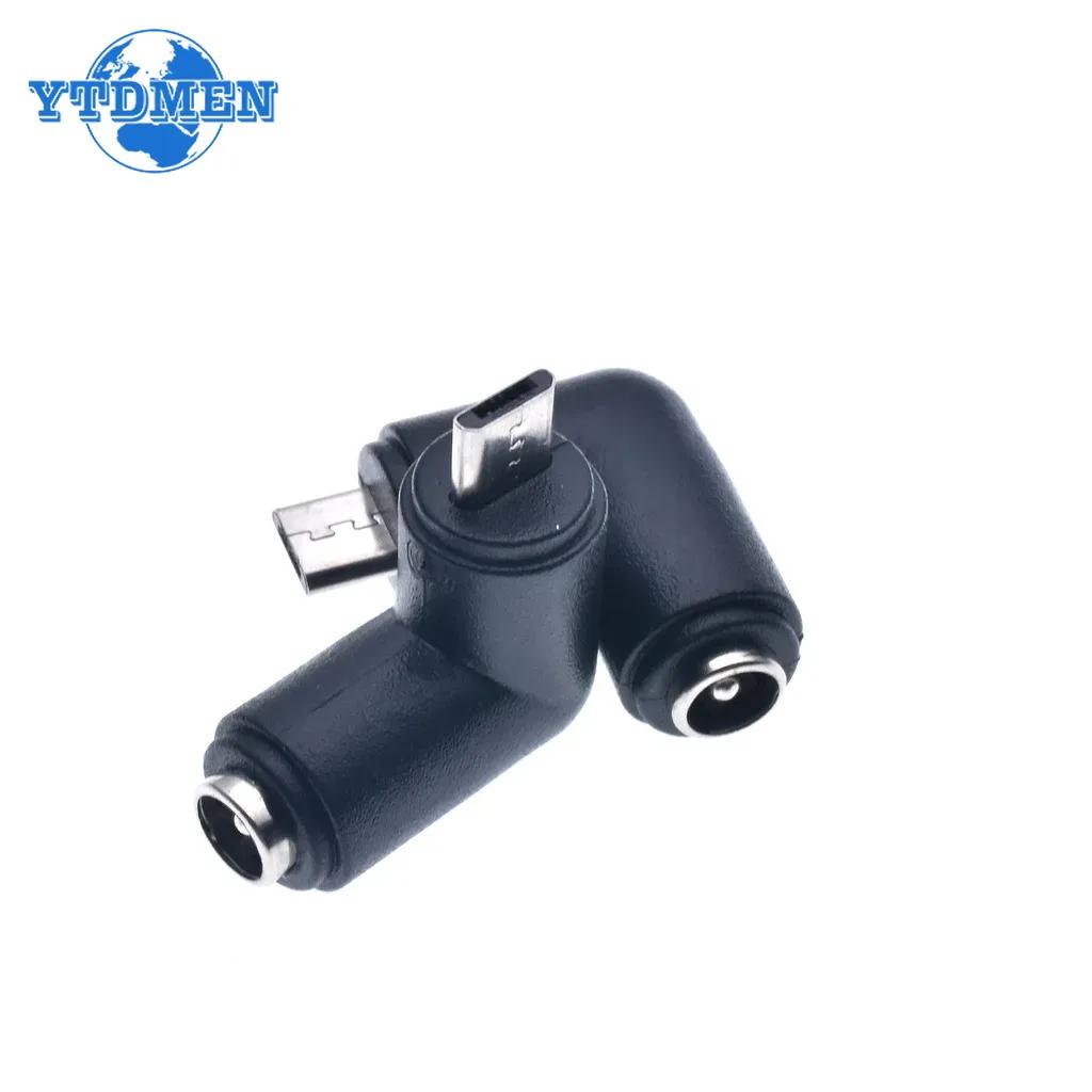 DC-Buchse 5,5*2,1mm auf MICRO / MINI-USB / Typ-C Stecker Adapter DC-Netzteil Adapter Anschlussstecker