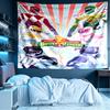 Mighty Morphin Power Rangers Print Tapestry, Lightweight Wall Hanging, for Bedroom, Dorm, Living Room, Home Art Decor - Birthday Christmas Gift for Fr