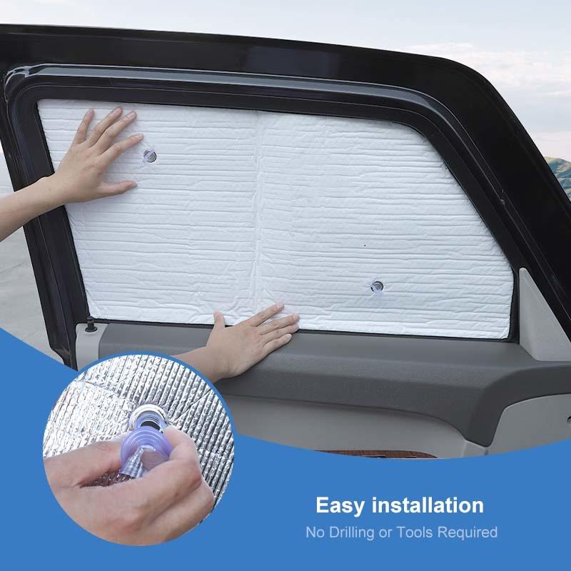 Car Windshield Sunshade Window Shade Foldable Sun Visor Cover Fit For Jeep Grand Commander 2006-2010 Car Interior Accessories,8 Pcs