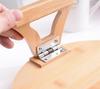 Sofa Tray Table Sofa Armrest Clip-On Tray Natural Bamboo Sofa Tray Practical TV Snack Tray for Remote Control Coffee Snacks