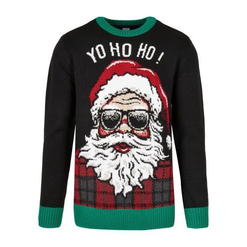 Urban Classics Mens Ho Ho Ho Jumper