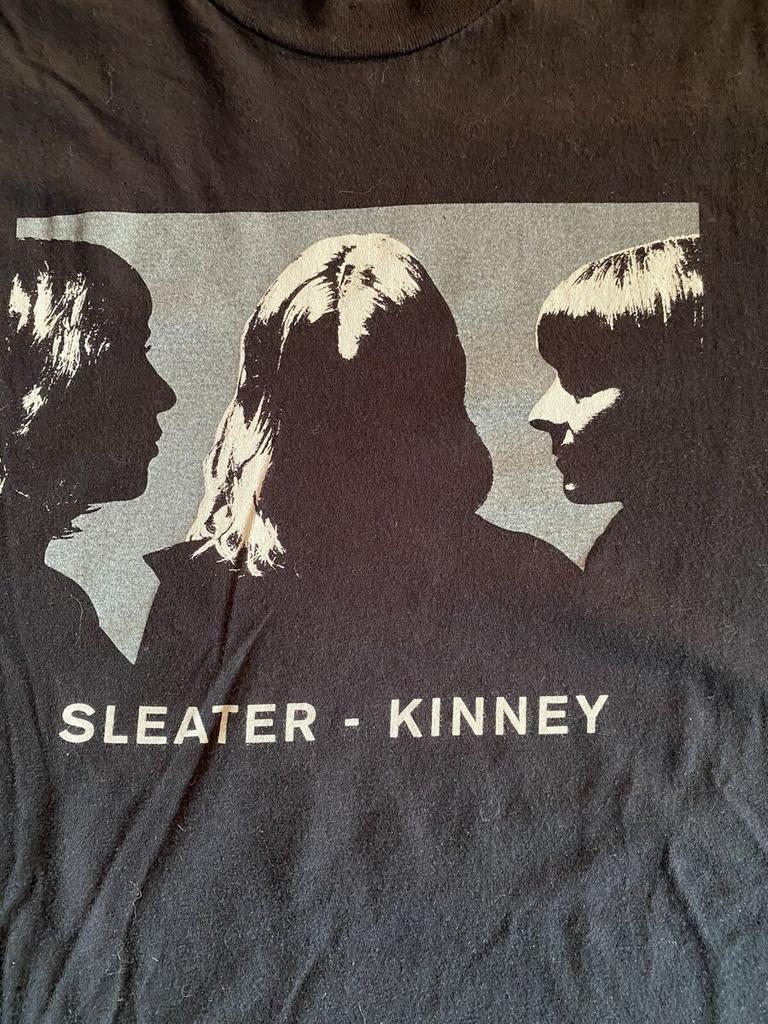 Vtg Sleater Kinney Baumwolle Kurzarm Größe S Bis 4XL Shirt BT223 Unisex T-Shirt