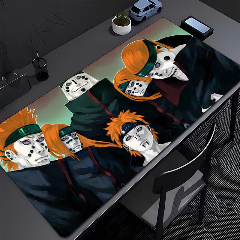 Mousepad New Naruto Pain MousePads Keyboard Pad Mouse Mat Gamer Soft Office Carpet Table Mat Desktop PC carpet Large Mouse Pad