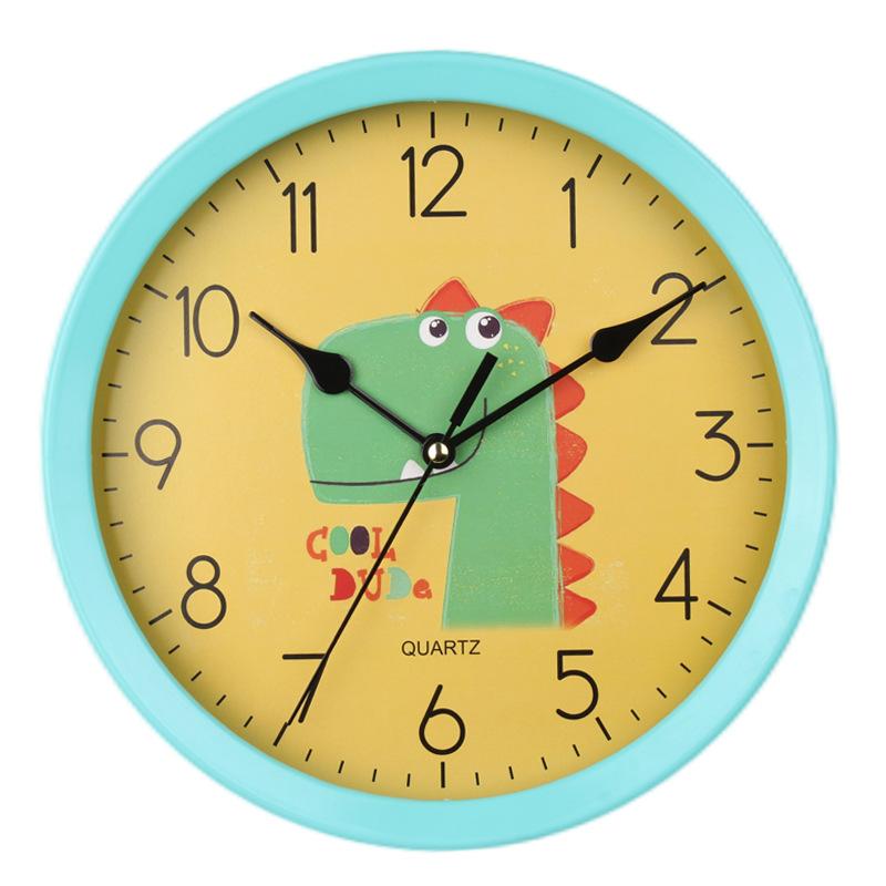 Super Silent Creative Wall Clock Cartoon Clock Wall Clock Cute Simple Home Living Room Children's Room Bedroom Wall Clock