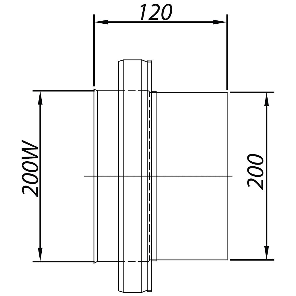 ADAM DW Passage EW/DW for Black Steel Fi 200
