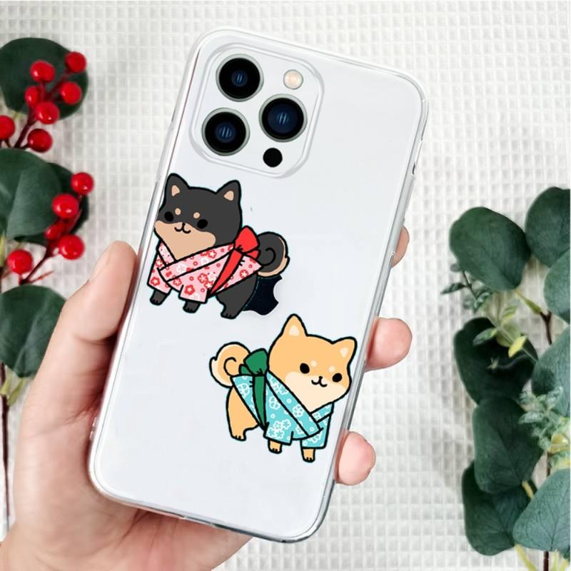 

Мягкий чехол для телефона с милой мультяшной собакой для Iphone 14 13 11 12 Pro Max Mini 6 7 8 Plus X XR XS SE 2020, прозрачный чехол iPhoneXSMax