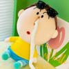 46Cm Cute Shinchan Series Tissue Box Plush Toy Kawaii Cartoon Character Creative Stuffed Toy Wacky Tissue Box Household Goods