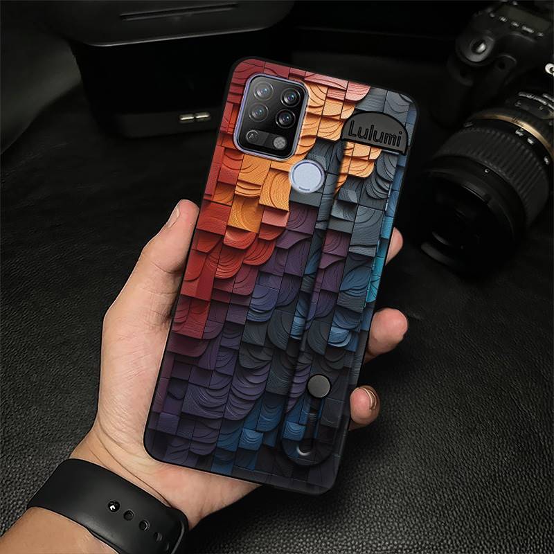 

Masculine Protective Phone Case For Tecno Pova/LD7 Wristband Nature Dirt-resistant Durable Back Cover Anti-knock Simple Tecno Pova/LD7