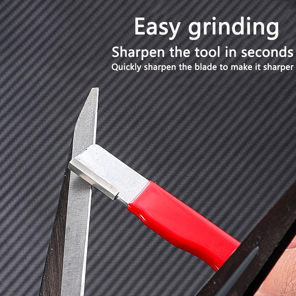 1pc Portable Alloy Knife Sharpener- Ideal for Home Kitchen and Outdoor Camping- Sharpens Knives and Scissors