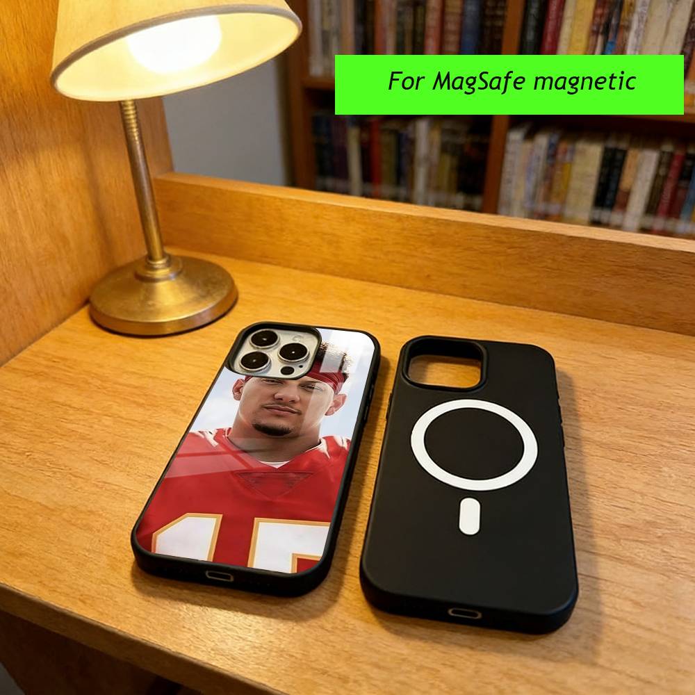 Patrick Mahomes Phone Case For iPhone17,16,15,14,13,12,11 Plus,Pro Magnetic For Magsafe Wireless Charging