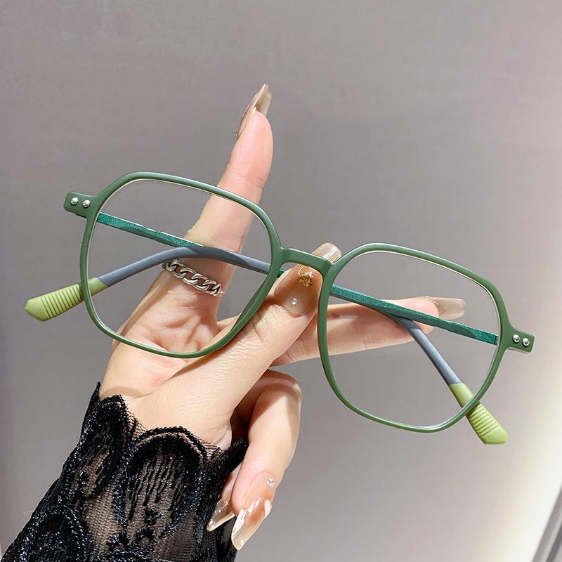 Green Spring Color Women Reading Glasses Square Presbyopia Eyeglass High-Definition Anti Blue Light Men Eyewear +1.0 +1.5 +2.0 +2.5 +3.0 +3.5 +4.0