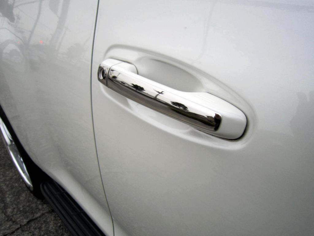 BRIGHTZ Chrome Door Handle Half Cover for Land Cruiser Prado Series Covers, Type, 150/151 (GRJ150W, TRJ150W, GRJ151W, GRJ, TRJ, J150, J151, 150, 151,