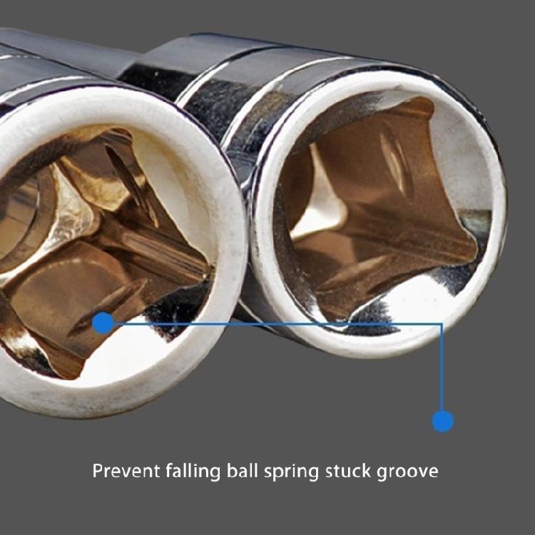 11Pz Adattatore per Bussola Chiave a Cricchetto Chiave Esagonale Bit Esagonale Manicotti Esagonali per Automotive Domestico