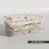 Large Capacity Household Clothes Organizer Dustproof Waterproof Transparent Quilt Bag New Printed Three-Dimensional Storage Bag