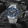 Mens Watches Stainless Steel Watch Waterproof Luxury Quartz Clock Chronograph Luminous Wristwatches Relogio Masculino