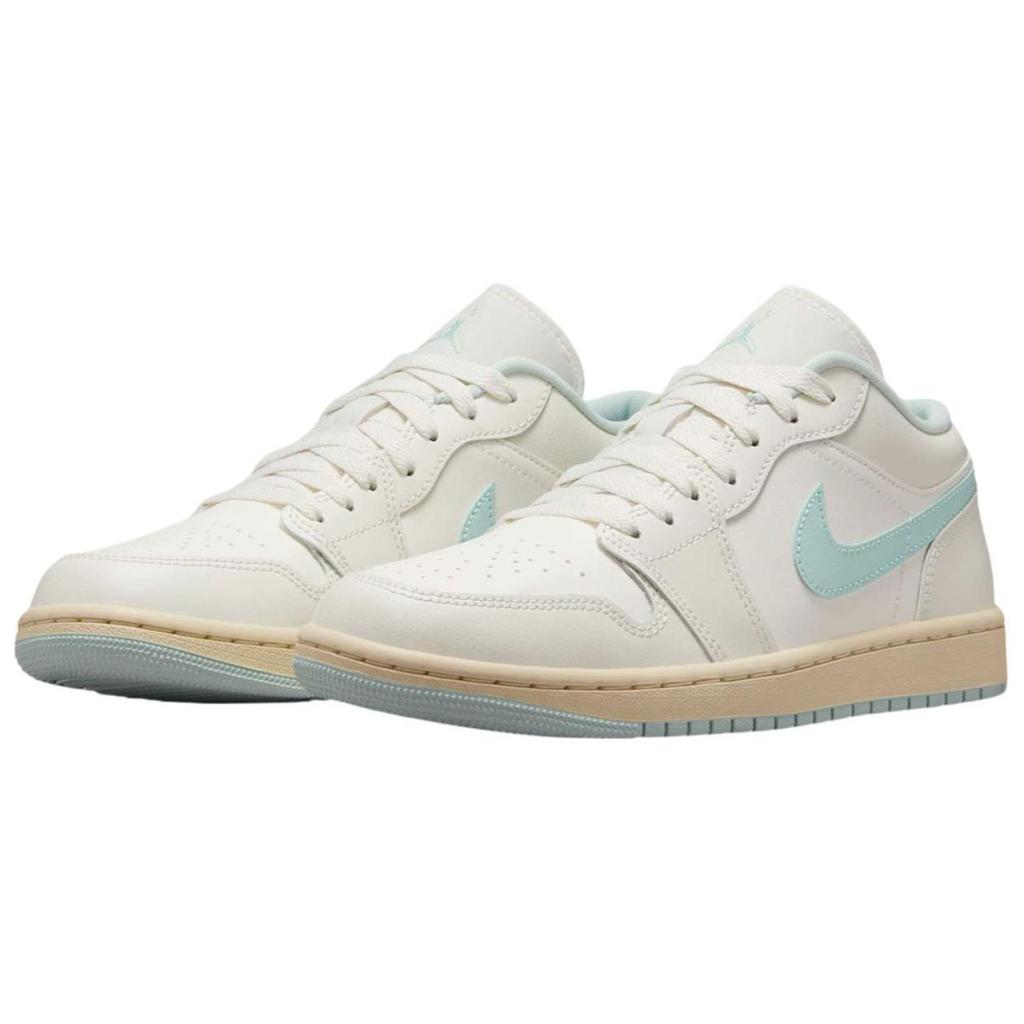 Air Jordan 1 Low Sail Igloo Women Sneakers Cream DC0774-134