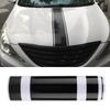 SelF Adhesive Car Body Engine Hood Bonnet Scratch Cover Sticker Decal Tape Decoration(Black)