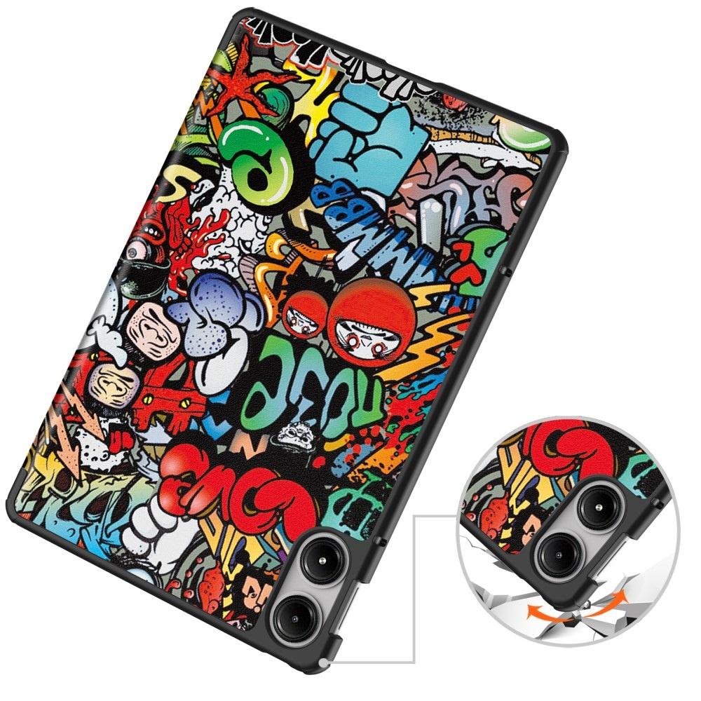 Hülle für Xiaomi Redmi Pad Pro / Xiaomi Poco Pad, Smartcase, Graffiti