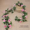 Artificial Rose Flower Vine for Indoor Decoration: Ceiling Hanging & Living Room Decor