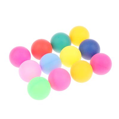 Palline da ping pong colorate da 50 pezzi/confezione da 40 mm