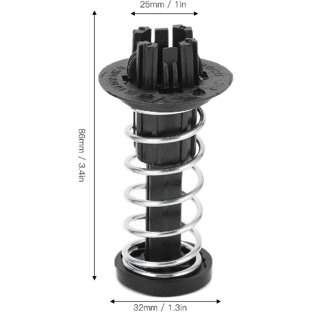 Aramox Hood Cover Spring, 2Pcs Hood Buffer Replacement for C250 C300 C350 E200 E250 E500 E350, OE: