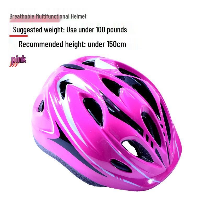 Kinder Skateboard & Fahrrad Schutzausrüstungsset mit Sicherheitshelm und Knieschonern