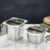 Steel Coffee Residue Bucket Coffee Appliance Powder Slag Drum Slag Tank Slag Drum Coffee Knock Box
