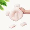 Colored Cotton U-Shaped Little Bear Baby Pillow - Breathable Latex for Newborns, Suitable for All Seasons.
