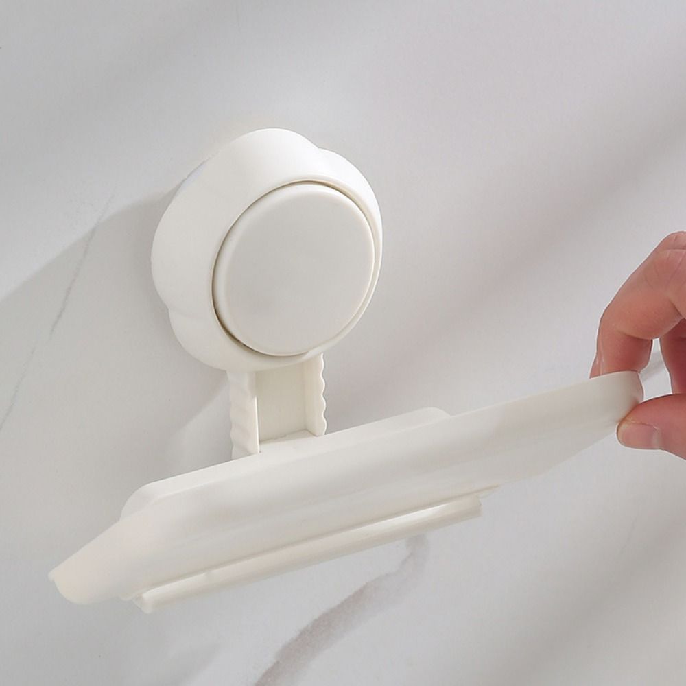 Foldable Wall Mounted Storage Rack Punch-Free Wall Storage Shelf New Bathroom Wall Organizer