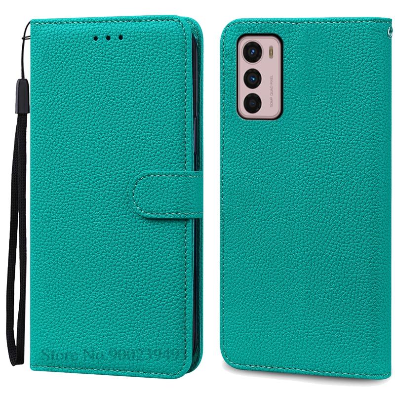 

Чехол G42 для Motorola G42 4G Чехол Кошелек Кожаный Чехол-книжка для Motorola Moto G42 4G Чехол Мягкий Чехол-книжка Coque Fundas Etui For Motorola G42 4G циан