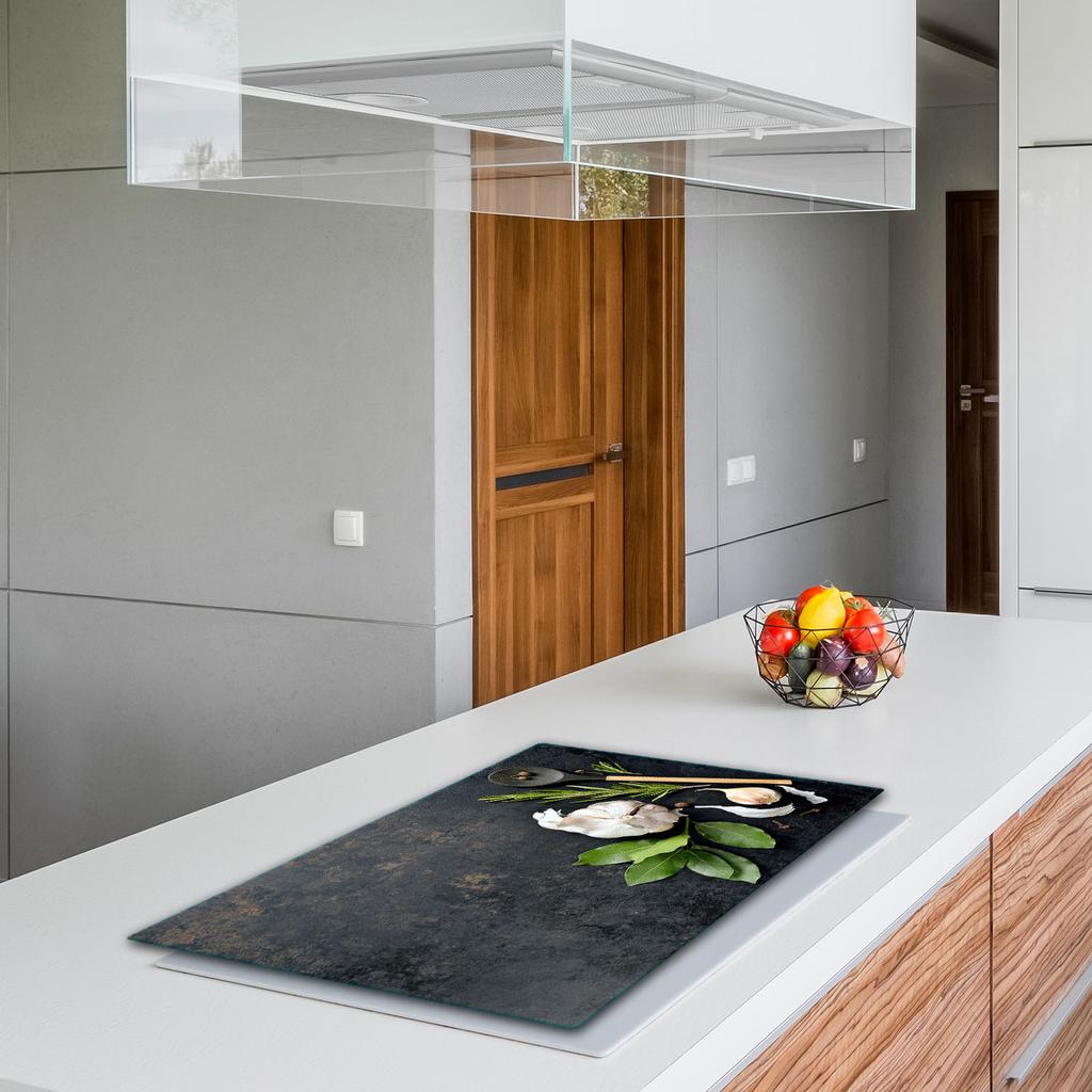 GLASS PROTECTIVE PLATE FOR STOVE 80x52 KITCHEN