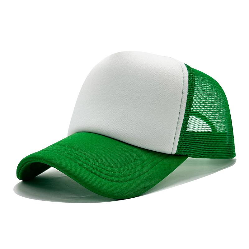 Wholesale High Quality Custom 3D Embroidery Sublimation Print 5-Panel Trucker Mesh Cap  Baseball Gorras Blank Foam Trucker Hat