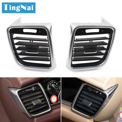 Tableau de bord de voiture avant gauche droite climatisation Grille de ventilation panneau de sortie de ventilation pour Porsche Panamera 2010-2016