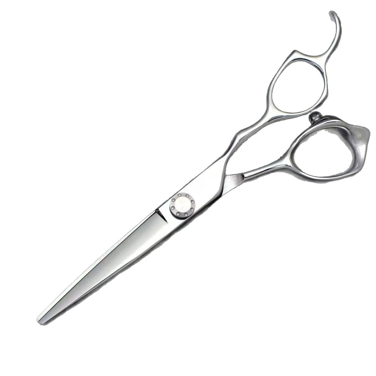 6  Professional Hairdressing Scissors Set: Includes Flat Scissors, Thinning Scissors, and Bangs Thinning Scissors for Salon Stylists. Antler Thinning Scissors 30-35%