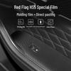 Hongqi HS5 Interior Carbon Fiber Anti-Kick Pad & Gear Shift Sticker Set