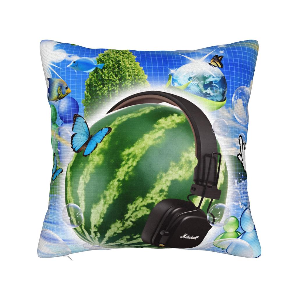 Frutiger Aero Ästhetik Kissenbezug Vintage Kissenbezug für Couch Sofa Schlafzimmer Weiche Kissenbezüge Geschenkidee