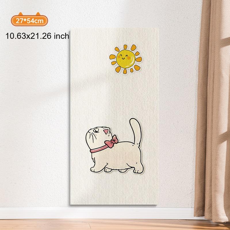 Adhesive Cat Scratch Board Can Be Attached To Walls Sofas Anti Cat Scratch Protection Furniture Wear-resistant Cat Claw Board