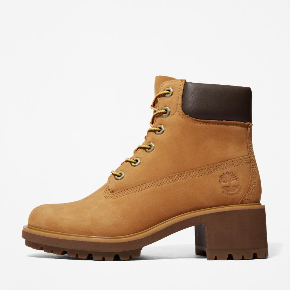 Timberland Kinsley Waterproof Boots for Women TB1A25BS2311 Wheat 6-inch Lace-up 8.5 / 25.5cm