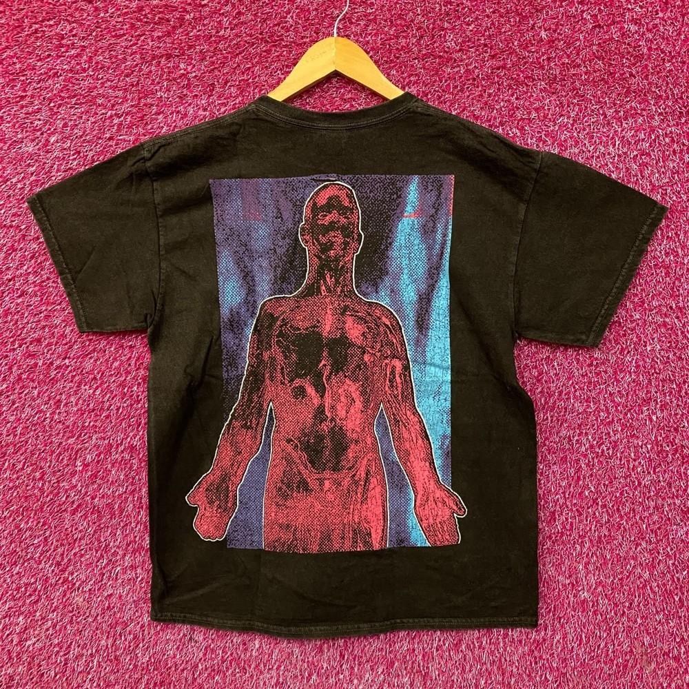 Nirvana Silver Grunge RockBand TShirt Medium Unisex T-Shirt M