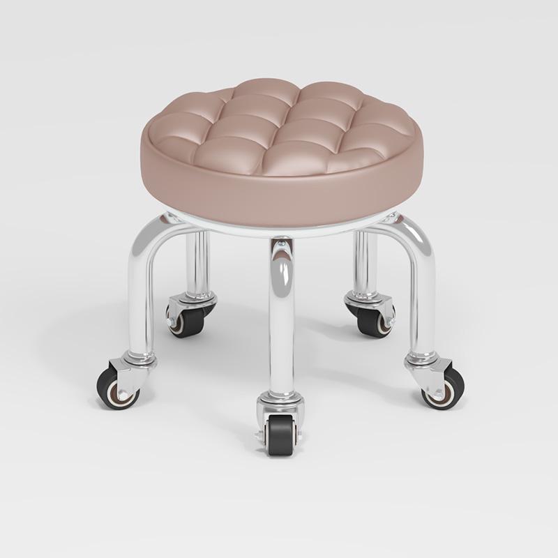 Silent Household Low Stool on Wheels - Multipurpose for Shoe Changing, Baby Moving, and Floor Cleaning