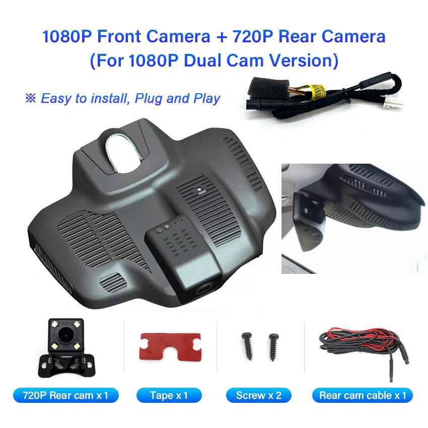 New! Wifi Special Car DVR Dash Cam Camera 170° For Mercedes-Benz E Class E350L E300L 4MATIC 2021 2025 2025 High Quality HD 1080P