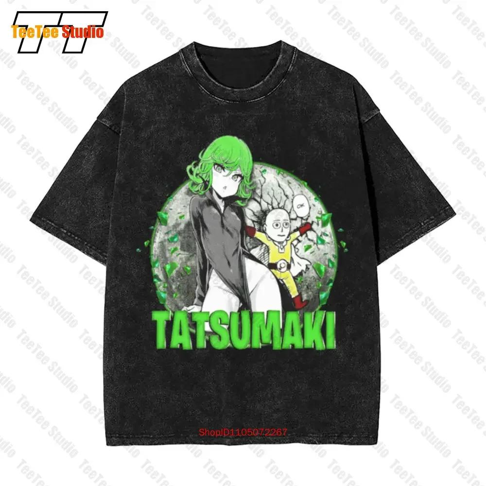 Tatsumaki Onepunch Man Vintage Oversized Tshirt Y95s