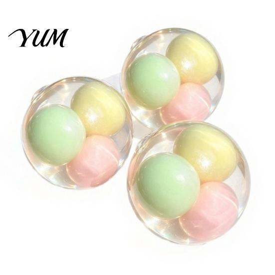 Squishy Stress Ball Layered Crunchy Squeeze Ball, Rainbow Relief Fidget Toy for Desk, Soft Rubber Toys Kids Sensory Adults Kids, Portable with