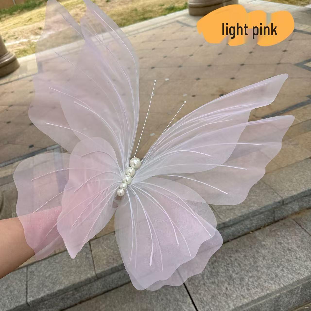 Monet Garden Silk Screen Butterfly Flower Arrangement