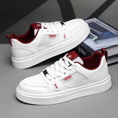 Men's Thick-soled Casual Shoes Summer Breathable Soft-sole Non-slip Outdoor Flat Walking Shoes Fashion Youth Sports Board Shoes