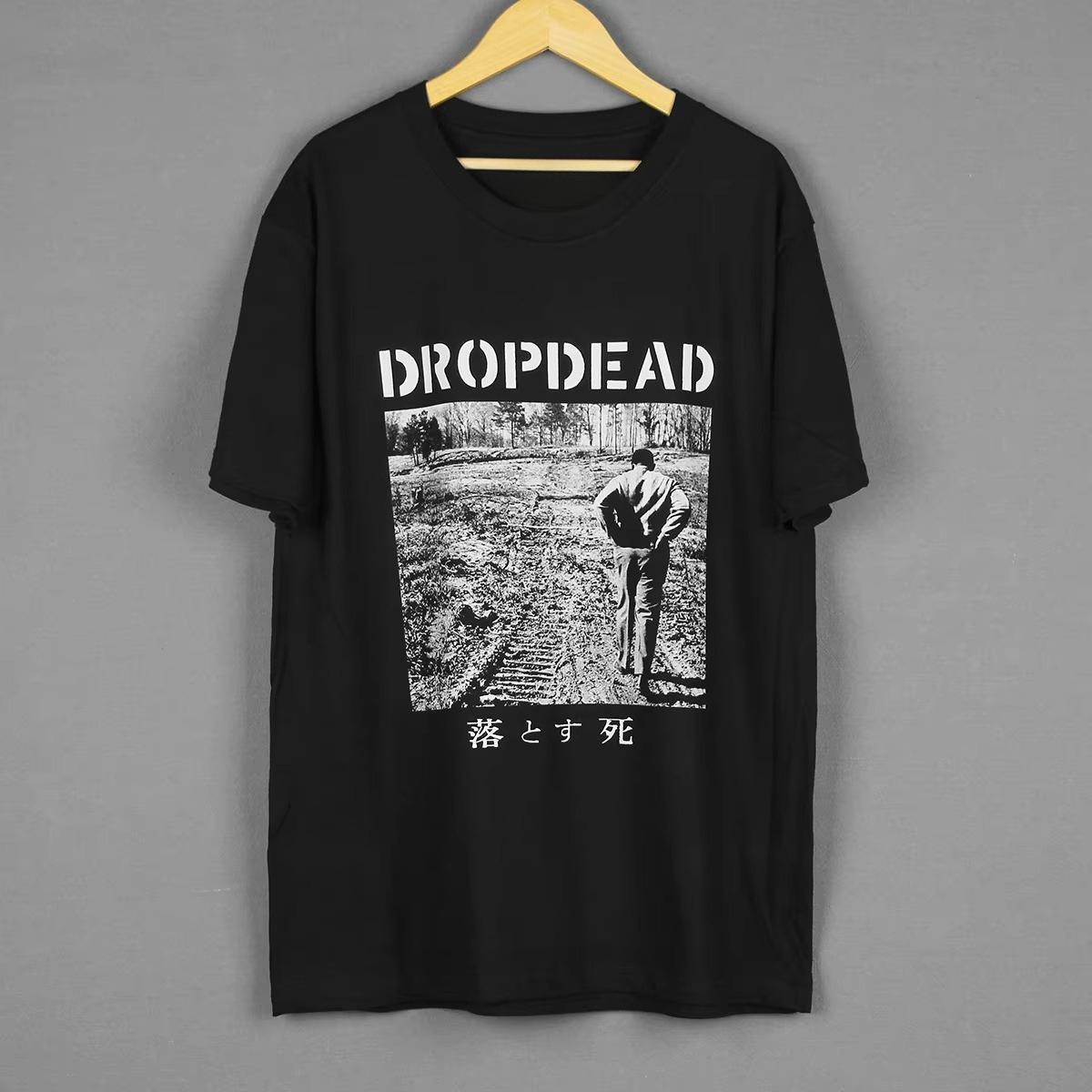

Extreme Punk Power Violence Combined Attack Blurred Lines Cotton Mens Shortsleeved Shirt 2026 New Cotton Summer 4XL