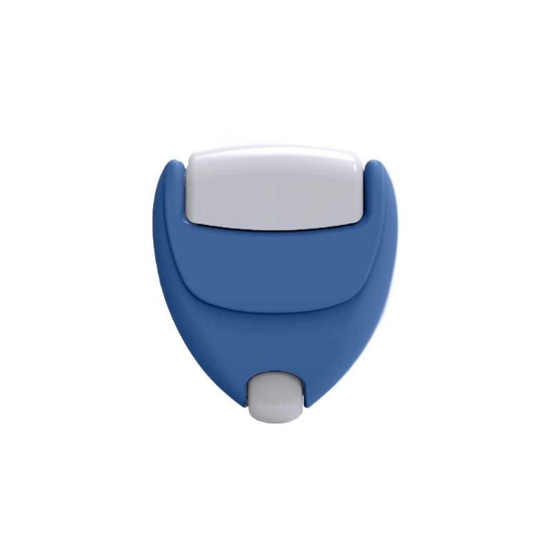 

Portable Ice Rollers Facials Massagers Stainless Steel Cooling Therapy For Tired Skin Reduce Eye Swelling Ergonomic Handle синій