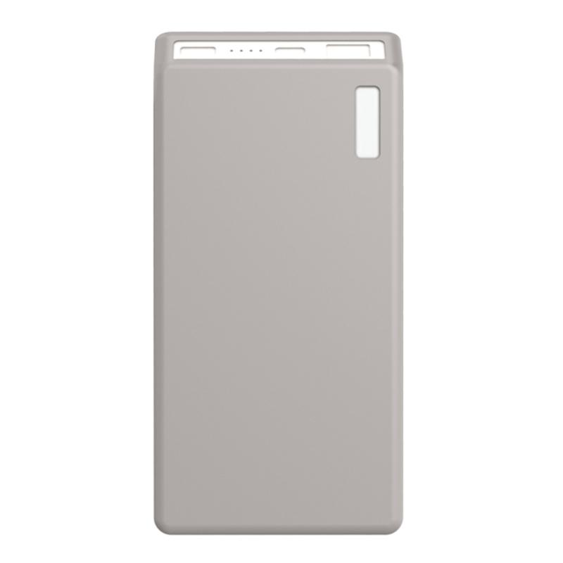 

Portable Silicone Case Protector Compatible for 12000mAh 66W Powerbank Cover Lanyard Ideal for Travel and Commuting сірий колір