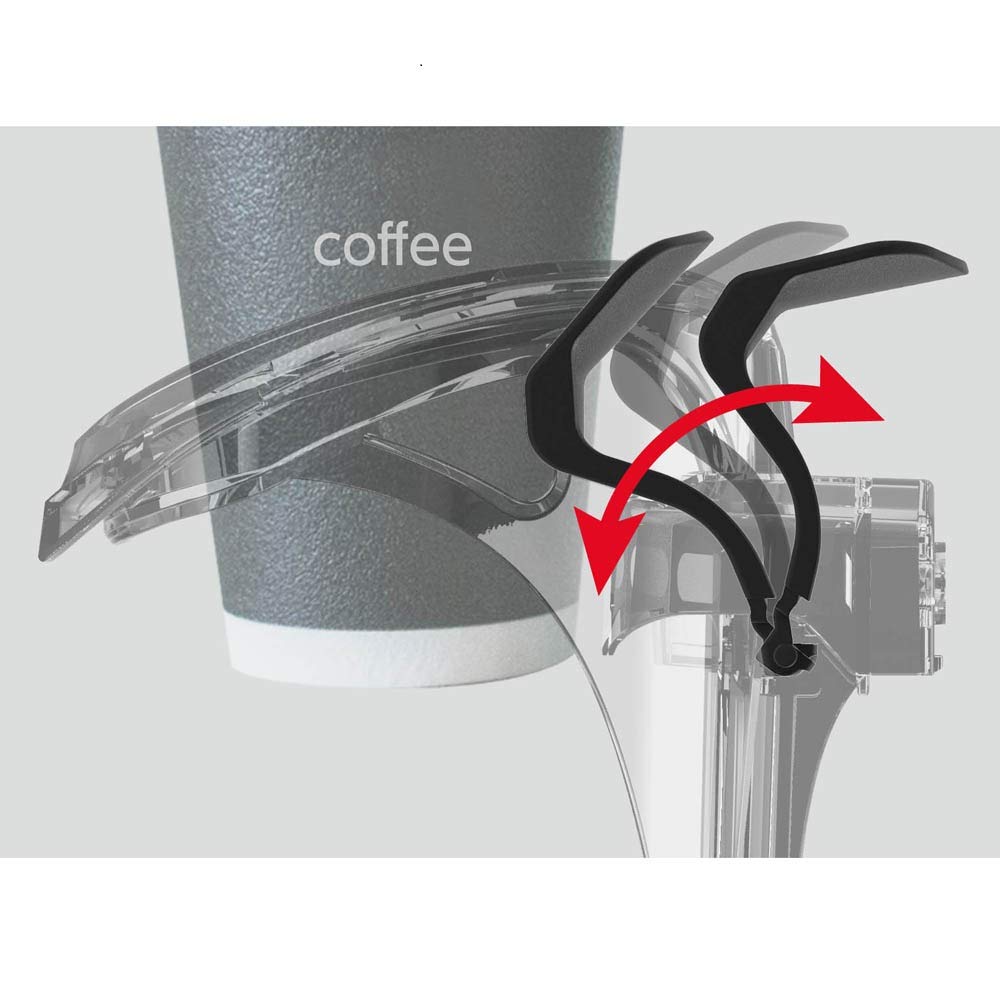 Tsuchiya Yac Universal Car Drink Holder, Black, PF-353